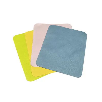 Custom Logo Printing Microfibre Screen Eyeglass Sunglass Cleaning Cloth