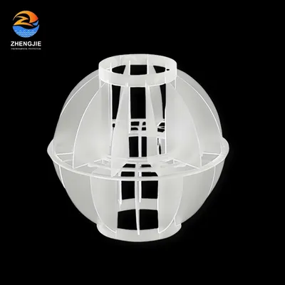 Wet Scrubber Filter Media Polyhedral Hollow Ball for Washing Tower Wastewater Treatment