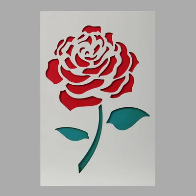 MDF Sticker Wall Decoration Flower Wall Sticker