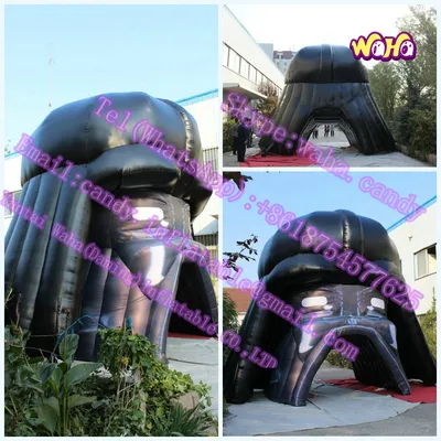 2016 Inflatable Black Knight Sports Tunnel for Sale