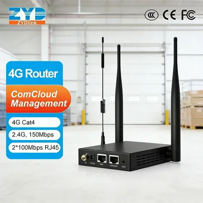 Rugged 4G Router Meets Wide Voltage Demand for Various Industrial Sites