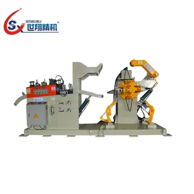 High Precision Servo Feeder 2 in 1 Automated Feeding Production Line for Stamping