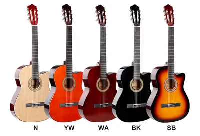 6 String Hot Sell Nylon Guitar Manufacturer 39inch 4/4 Classical Cheap Guitars