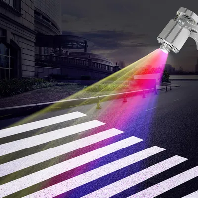 200W IP65 HD Cross Road LED Gobo Projector Outdoor