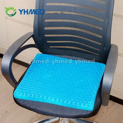 Honeycomb Design Gel Seat Cushion for Pressure Relief Back Pain