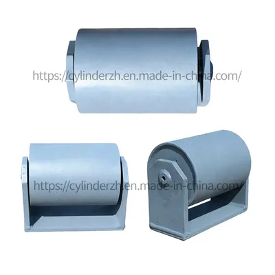 8X10 Heavy Duty Solid Steel Roller Wheels for Sanitation Hook Lift Bins, Trailers, Garbage Trucks & Containers,Fixed Support Caster Wheel for Sanitation Garbage