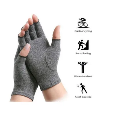 Comfortable for Long Time Wearing No Restraint Flexible Movement Mild Arthritis Compression Gloves for Hand Numbness Relief Use