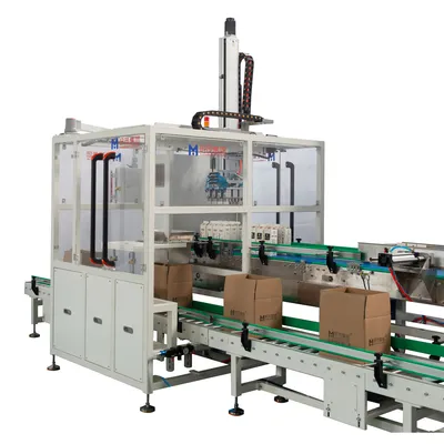 Wrap Around Case Packer for Bottle Water Carton Packaging Machine Line