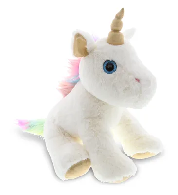 Cute Unicorn Stuffed Animal Plush Rainbow Unicorn Cuddle Kids Gift Toy