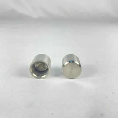 Stainless Steel Balustrade Tubular Round Tube End Cap Satin Polish
