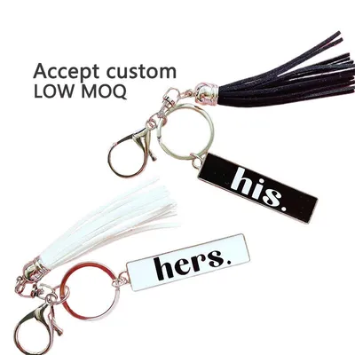 Manufacturer Supply Cute Metal Personalised Enamel Tassel Cheap Custom Enamel Keychain