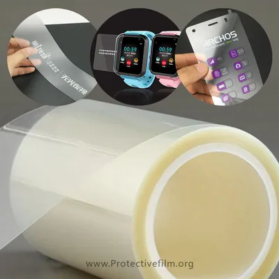 Printable Pet Protective Film Self Adhesive Printing Material