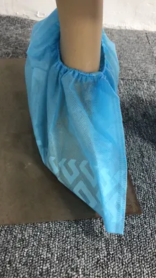 PE Shoe Cover Plastic Eco-Friendly Industry Blue Care Cleanroom Protection China Non-Medical Disposable Bags Shoes Cover