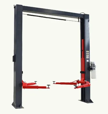 Two Post Design Hydraulic Car Lift with Clear Floor