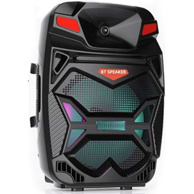 Active Sound Box FM Radio Multimediatrolley Bluetooth PRO Audio Portable Wireless Rechargeable Battery LED Outdoor Party Speaker