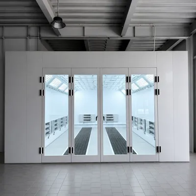 Zonben Touchscreen Digital Spray Paint Booth for Steel Structure Coating