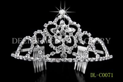 Costume Jewelry/Fashion Jewelry/Tiara (DL-C0071)