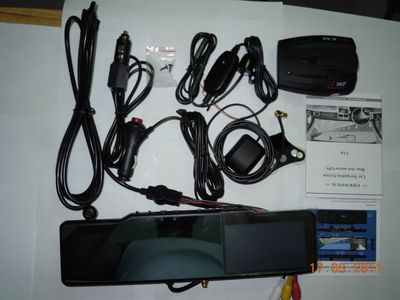 Car Rearview Mirror GPS 4.3 Inch