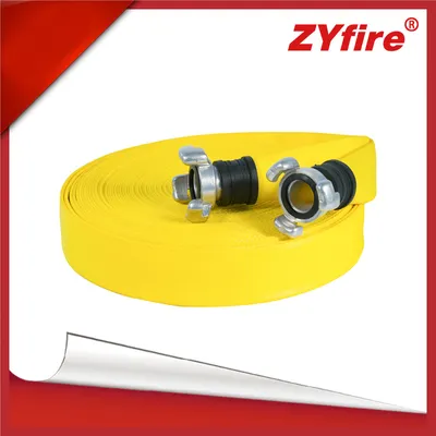 Zyfire Yellow Fire Hose/Single Jacket Fire Hose