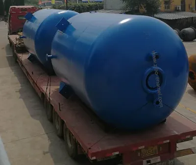 F-20000L Carbon Steel Glass Lined Jacketed Reactor