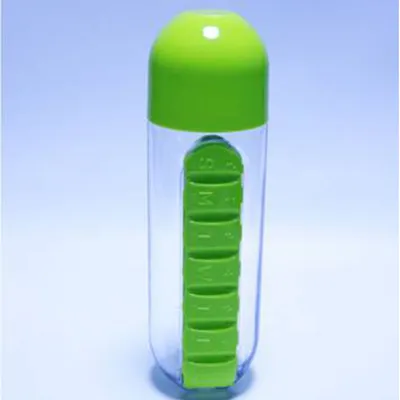 600ml BPA Free Plastic PC Sport Shaker Drink Water Bottle