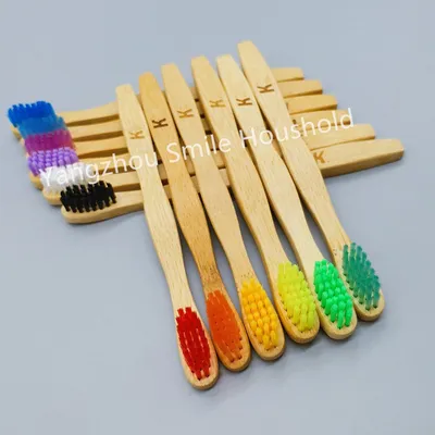FDA Approval OEM Bamboo Toothbrush with Many Colors