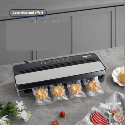 Home Appliance Portable Stainless Steel Kitchen Vacuum Sealer for Food Storage