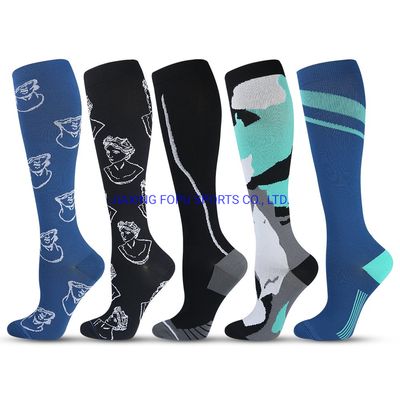 Wide Calf Plus Size 3XL 4XL Sports Compression Socks