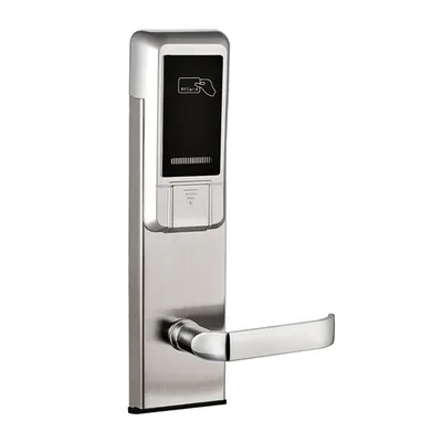 stainless steel Amercian 5 latches mortise RFID hotel lock