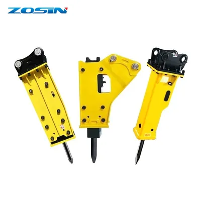 Heavy-Duty Hydraulic Rock Breaker Hammer for Mini Excavators