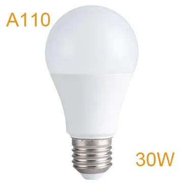 30W E27/B22 A110/A19 PBT+ Aluminum LED Bulb