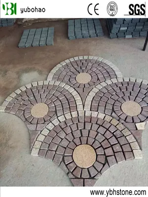 Flamed Red Porphyry Granite Stone Cube Paving Stone for Floor Tile