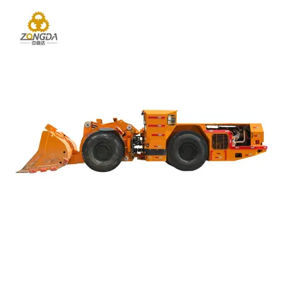 Underground Wheel Mucking Loader Zdl204dh Underground Loader