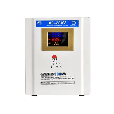 SVC/Tnd Servo Motor Voltage Regulator Digital Automatic High-Precision Voltage Stabilizer