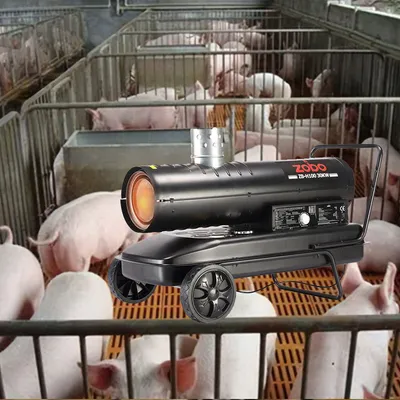 Poultry Heating Equipment Industrial Indirect Kerosene Diesel Space Blower Heater