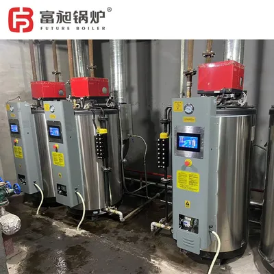Vertical Gas / Fuel Oil Steam Boiler (32-260BHP)