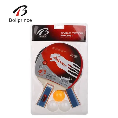 2019hot Sale Ping Pong Bat with Rubber, Table Tennis Racket
