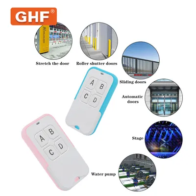 4 Buttons Rolling/Learning Code Metal Auto Gate Remote Control Duplicator for Garage Door