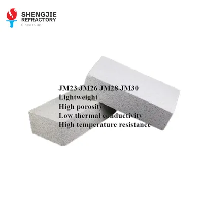 Shengjie Mullite Insulation Brick Jm23 Jm26 Insulating Firebrick