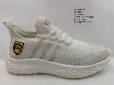 Men and Lady Comfortable Running Sports Shoes with Flyknit Upper in Stock