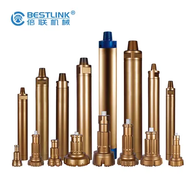 DTH Hammer DHD350 Borehole Drilling and Deepening Down The Hole DTH Button Bit for Water Well and Mining