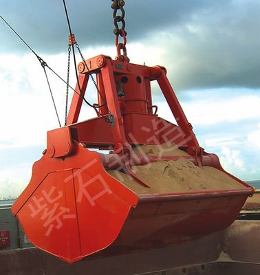 Electric-Hydraulic Double Scoop Grab