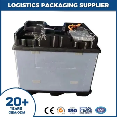 Versatile China Collapsible Plastic Pallet Container with 8 Lock System