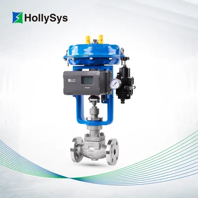 Hollysys Small Leakage Large Output Force A100-P Single Seat Control Valve