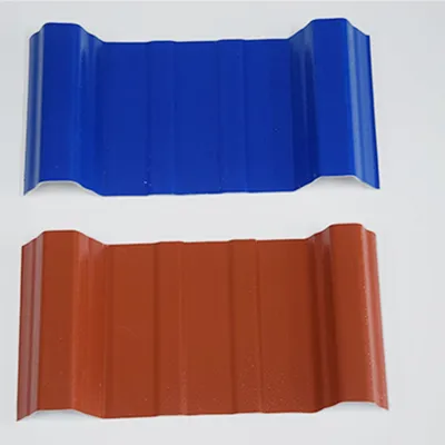 Heavy Outdoor Use Leak Resistant UPVC Roof Tile for Hotel Roofing
