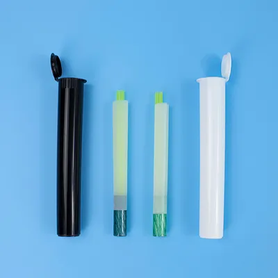 Glass Filter Tips Set Plastic Tube Pre Roll Cone Plastic Holder