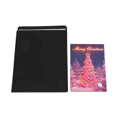 Professional Presentation Portfolio File Folder with Clear Front Cover