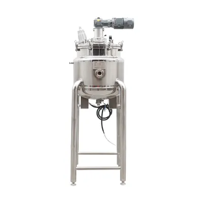 5L 10L 20L 50L PLC Vacuum Emulsifying Mixer 20 50 L Laboratory Cosmetic Vacuum Homogenizer