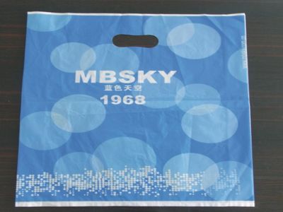 Plastic Die-Cut Handle Bag