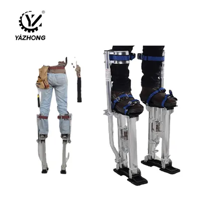 Professional Painter Adjustable 24-40" Aluminum Plastering Drywall Tool Stilts